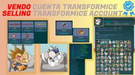 Vendo Cuenta Transformice - Nivel 87, +60 Pieles y Colores, +300 Items, € 70.00