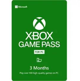 Xbox game pass de 3 meses, USD 30