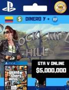 Venta de Dinero Gta Online , USD 5