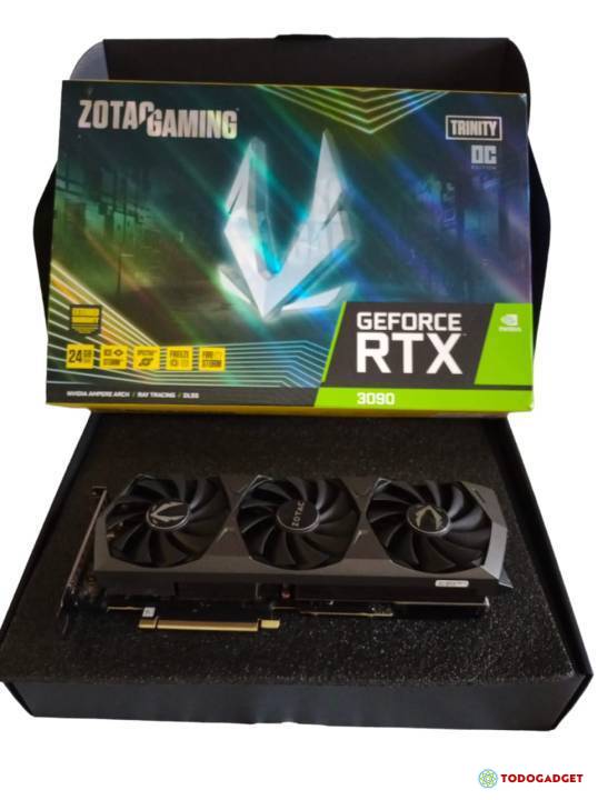 ZOTAC Gaming GeForce RTX 3090 Trinity OC 24GB GDDR6X, € 1,700.00