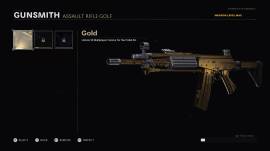 CoD Cold War Gold Camouflage, USD 10