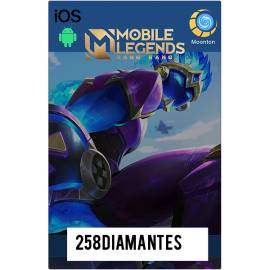Vendo Diamantes para Mobile Legends 258 +30 (bonus), USD 6