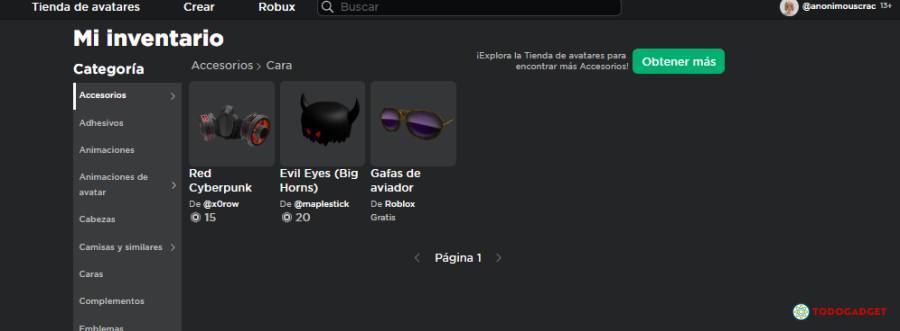 Gamepass cara - Roblox