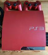 A la venta consola PS3 de 320 GB Edición Limitada color Rojo, € 350