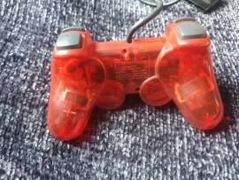 En venta mando de PS1 oficial color rojo transparente, € 25