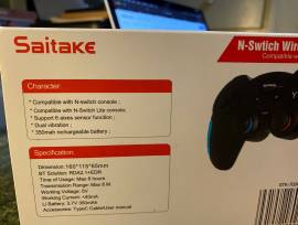 Se vende mando de Nintendo Saitake N-Switch Wireless STK 7024S, € 65