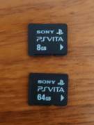 For sale memory card for PS Vita 64GBand 8GB, € 80