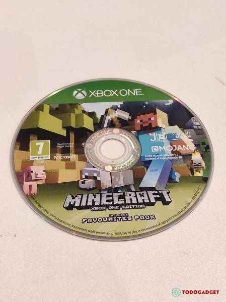 Se vende juego de Xbox One Minecraft solo disco, € 9.95