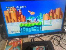 En venta consola Mega Drive 2 con juego Sonic The Hedgemog 2, € 65
