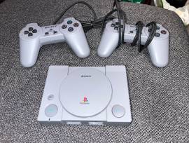 For sale PlayStation Classic Mini console with 2 controllers, € 85