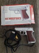 For sale gun for PS1 and Saturn Scorpion Recoil Light Gun, USD 29.95