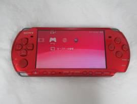 Se vende consola PSP 3000 japonesa color rojo, USD 65