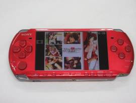 For sale Japanese PSP 3000 red console E442, USD 85