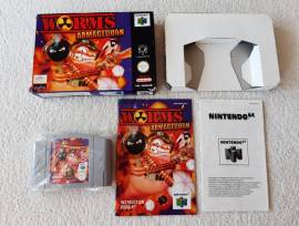 For sale game Nintendo 64 WORMS ARMAGEDDON PAL complete, € 70