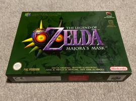 For sale Nintendo 64 game Legend of Zelda Majora's Mask in perfect con, € 250