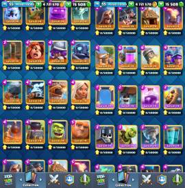 [CLASH ROYALE SUPERCELL FULL MAX ACCOUNT] ALL CARDS (109) ARE LEVEL 14, USD 749