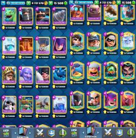 [CLASH ROYALE SUPERCELL FULL MAX ACCOUNT] ALL CARDS (109) ARE LEVEL 14, USD 749