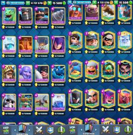 [CLASH ROYALE SUPERCELL FULL MAX ACCOUNT] ALL CARDS (109) ARE LEVEL 14, USD 749.00