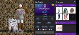 Male avakin account level 38 with 150k wings 823 cloths 17 houses, USD 50