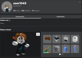 cuenta de roblox , USD 50