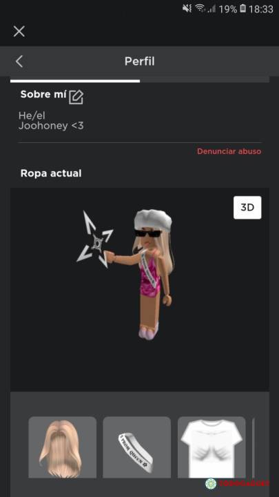 mi foto de perfil - Roblox