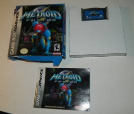 For sale Nintendo Game Boy Advance Metroid Fusion NTSC game, € 145