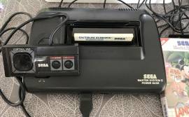 For sale console Sega Master System 2 with 2 games, € 55