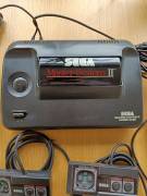 For sale Sega Master System 2 console with cables and 2 controls, € 55