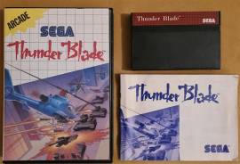 For sale game Master System Thunder Blade complete, € 9.95