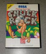 For sale game Sega Master System CHUCK ROCK complete PAL, € 14.95