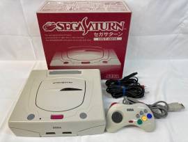 For sale Sega Saturn console Japanese version with original packaging, USD 125