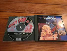 For sale Sega Mega CD Night Trap game in very good condition, USD 59.95