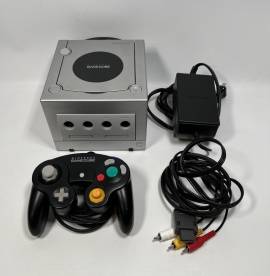 For sale console Nintendo GameCube silver color with 1 gamepad NTSC, USD 125