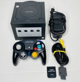 For sale Nintendo GameCube console + 1 controller + 16MB memory card, USD 140