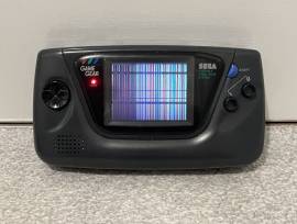 For sale Game Gear console to repair, image problems, USD 50