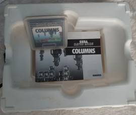 For sale Game Gear console includes the game Columns, USD 160