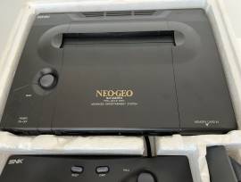 For sale Neo Geo AES console with original packaging and accessories, USD 695