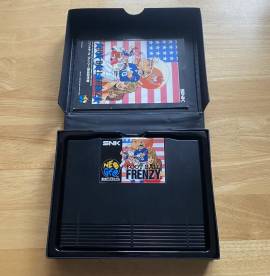 Se vende juego de Neo Geo AES Football Frenzy completo, USD 275
