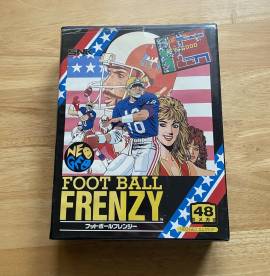 Se vende juego de Neo Geo AES Football Frenzy completo, USD 275