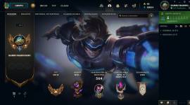 Lol account 249 skins lvl 617 all champs 124 chromas 28 wards, USD 230.00