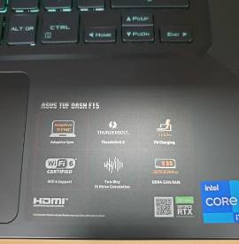 For Sale Laptop ASUS TUF DASH F15 15.6, Intel i7-11370H, € 595