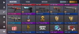 For sale - Standoff 2 game account, with a wide variety of skins with , USD 220