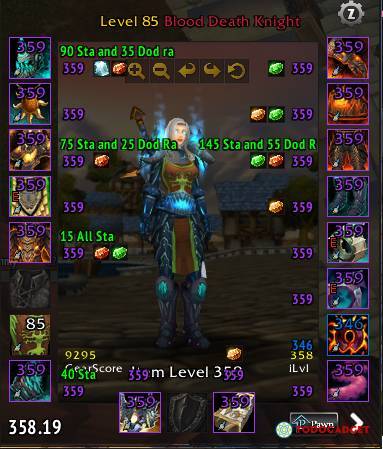 10 characters full raid item +357ilvl ready for fireland, USD 800.00