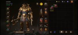 Diablo Immortal | Barbarian, Paragon 226 | Gold 1.5M | 2305 CR | SEA, USD 100