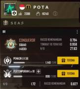 SELL ACCOUNT CONQUEROR PRE Season - Season 5, USD 799.00
