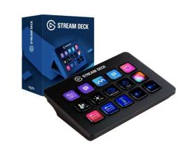 Sale of Stream Deck Mk.2 Elgato 15 Customizable Buttons Black, USD 90