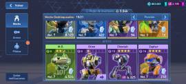 Selling Mech Arena account +5k power, USD 200