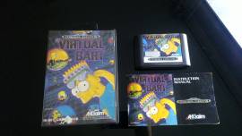 Vendo juego de Mega Drive Virtual Bart completo, € 95