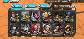I sell One Piece Bounty Rush Account with almost all the characters, USD 120