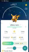 I sell Pokemon go Pikachu fight shiny ✨ extremely rare, USD 350